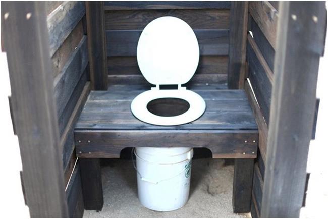 Дачный туалет без выгребной ямы