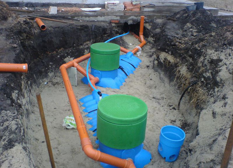 Монтаж канализационной системы для дома