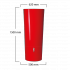 Декоративная емкость Graf  2 в 1, томат (Красный)